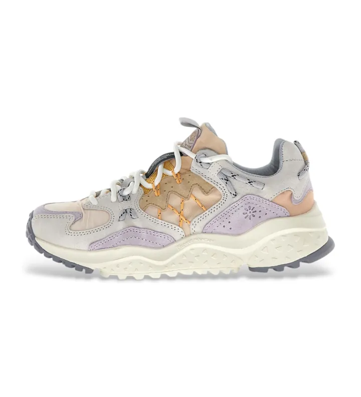 Flower Mountain unisex. 2019511 Zapatillas Yamabushi multicolor (36), Tela, Plano, Cordones, Casual