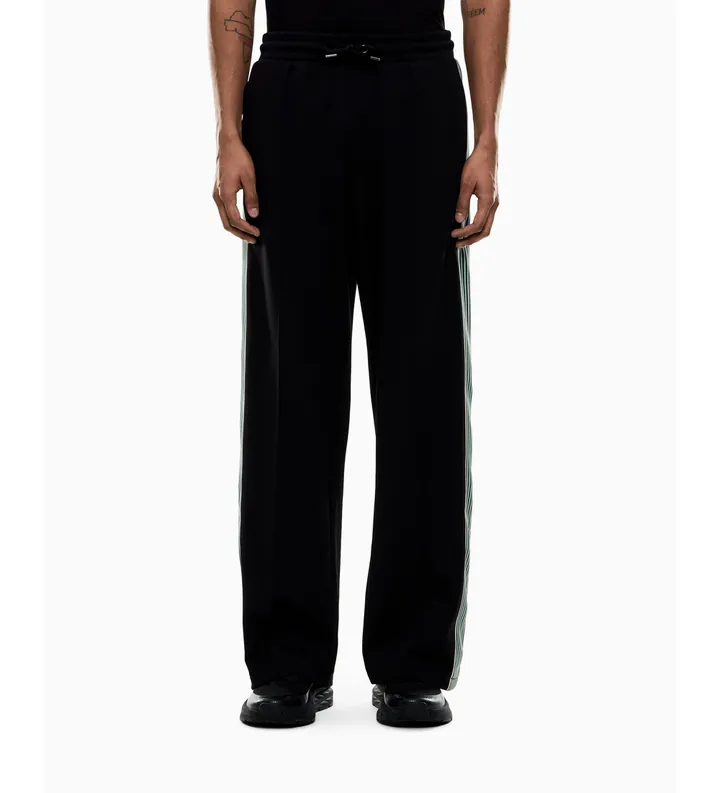 EA7 para hombre. 7M001509_AF12660 Pantalón Logo Series negro (3XL), Casual, Algodón