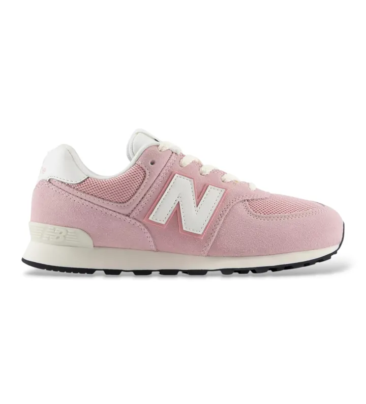 New Balance para mujer/niña. G574V1_KL Zapatillas 574 rosa (36), Tela, Plano, Cordones, Casual, moda infantil