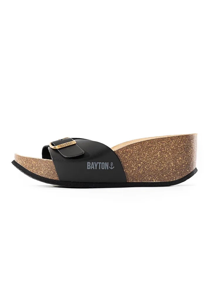 Bayton Zapatos abiertos 'Luna' negro