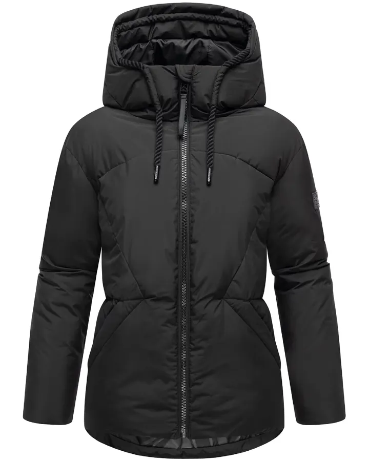 NAVAHOO Chaqueta de invierno 'Pastellzauber 14' negro