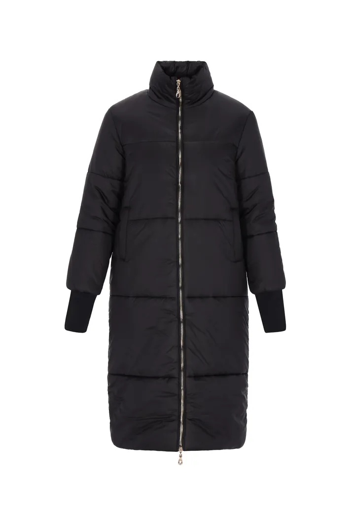 faina Abrigo de invierno negro
