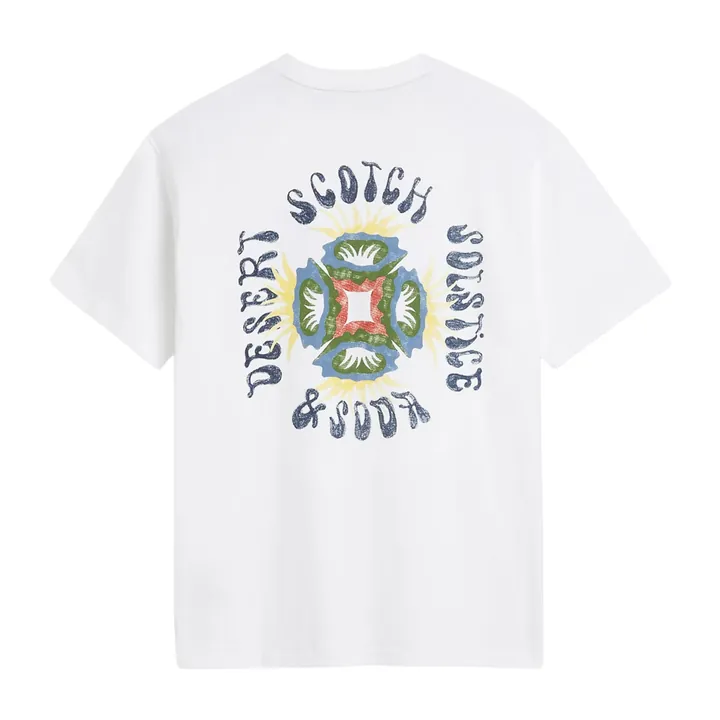 SCOTCH & SODA Camiseta marino / amarillo / verde / blanco