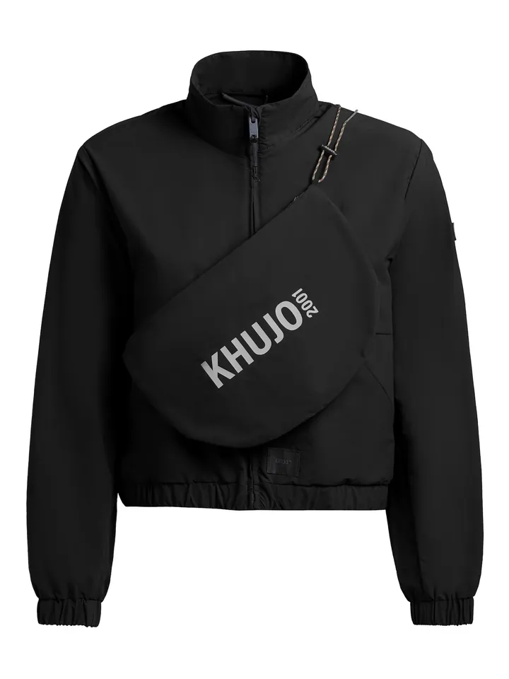 khujo Chaqueta de entretiempo 'Leitzi'  negro