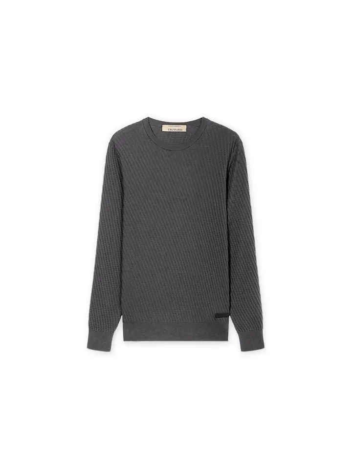 Trussardi Jersey  gris