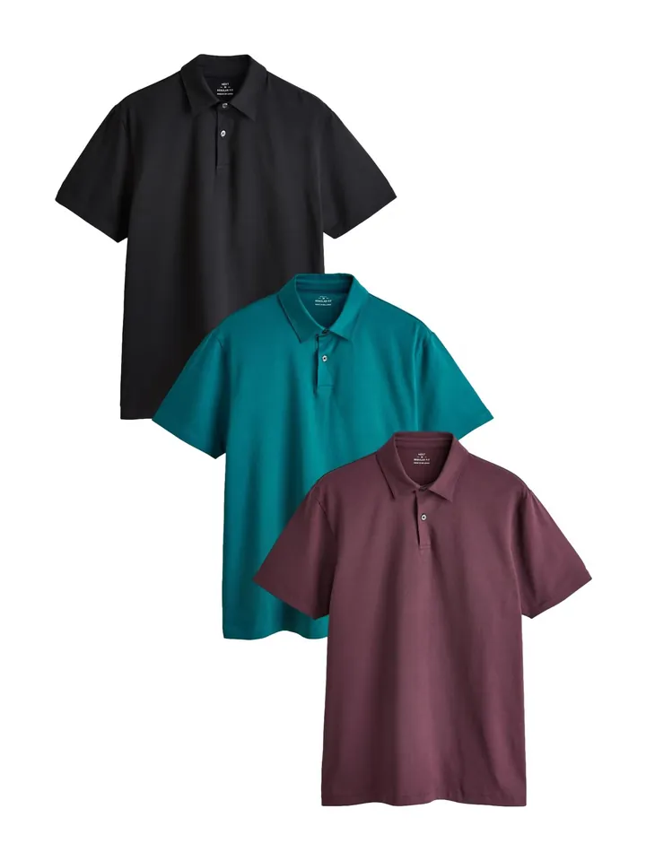 Next Camiseta  petróleo / cyclam / negro
