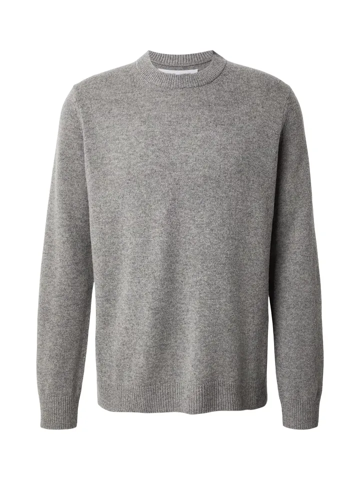 Samsøe Samsøe Jersey 'Isak'  gris moteado