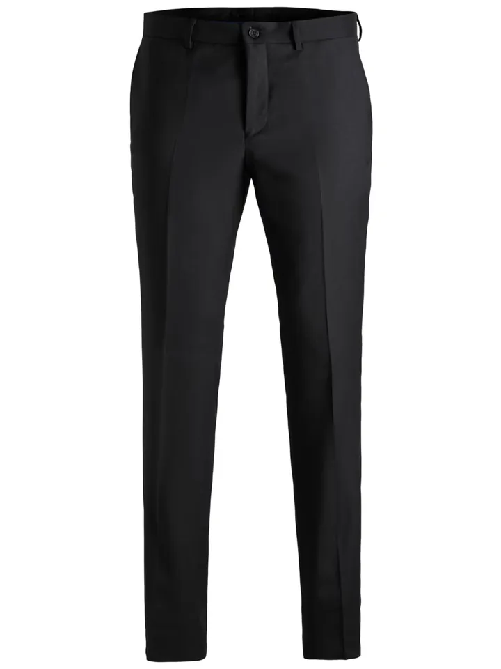 JACK & JONES Pantalón de pinzas 'Solaris' negro