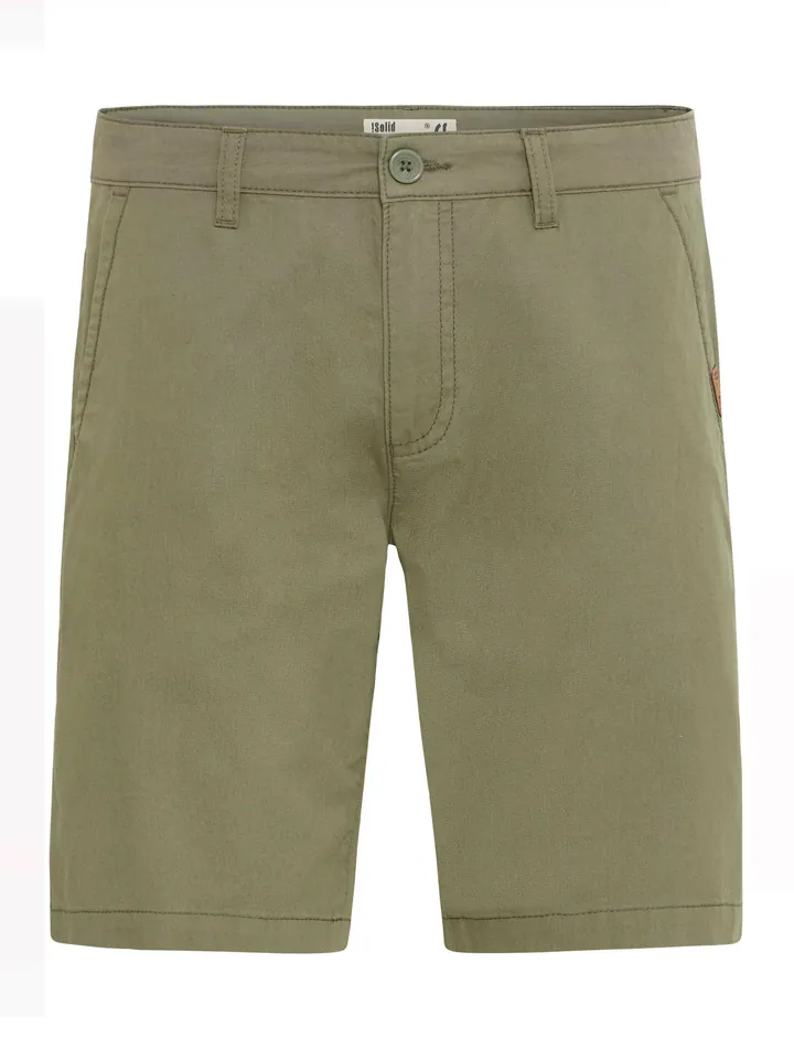 !Solid Pantalón 'Thement'  oliva / verde oscuro