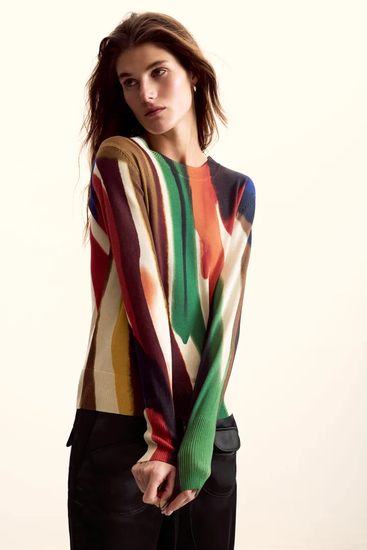 Desigual, Jersey diseñado por mr. christian lacroix, Mujer, M
