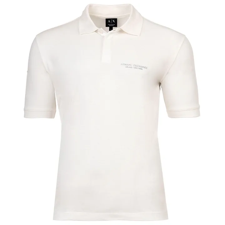 ARMANI EXCHANGE Camiseta blanco natural
