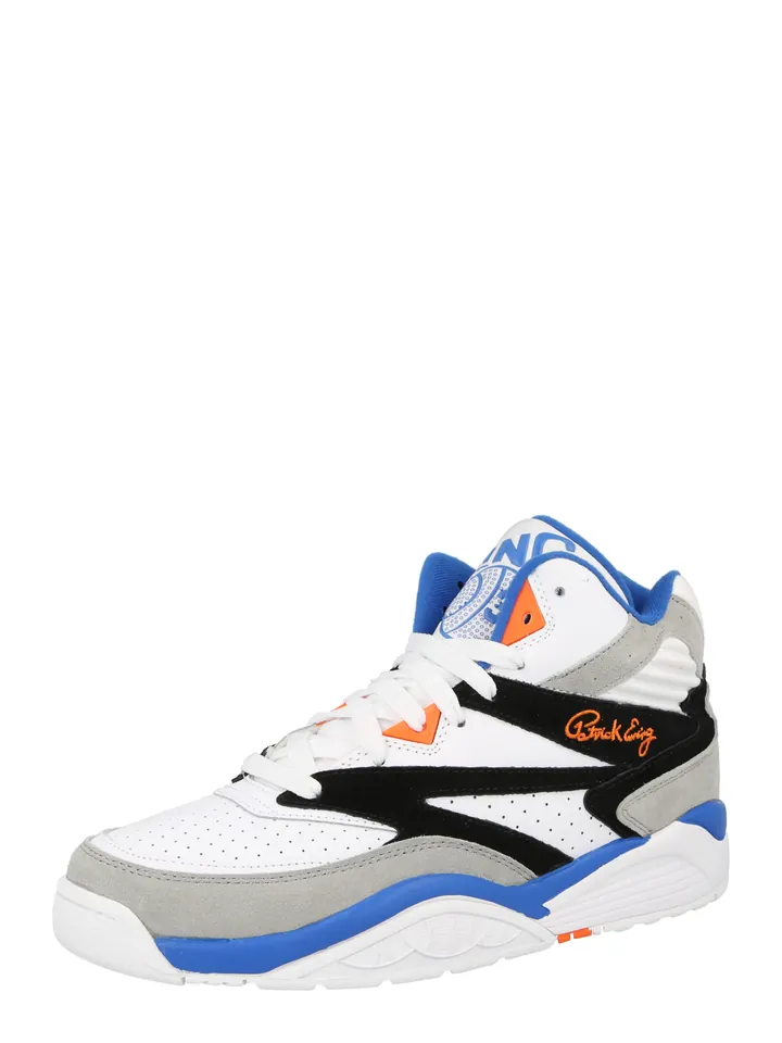 Patrick Ewing Zapatillas deportivas altas 'Sport Lite' gris / naranja / negro / blanco