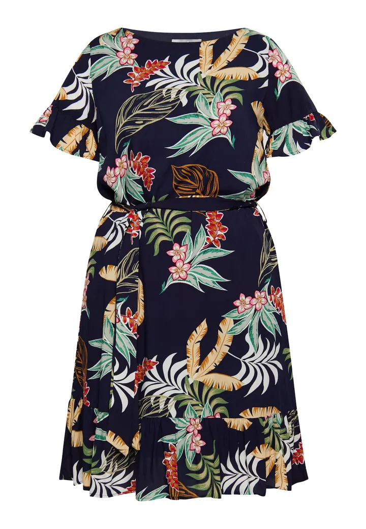 Usha Vestido  marino / mezcla de colores