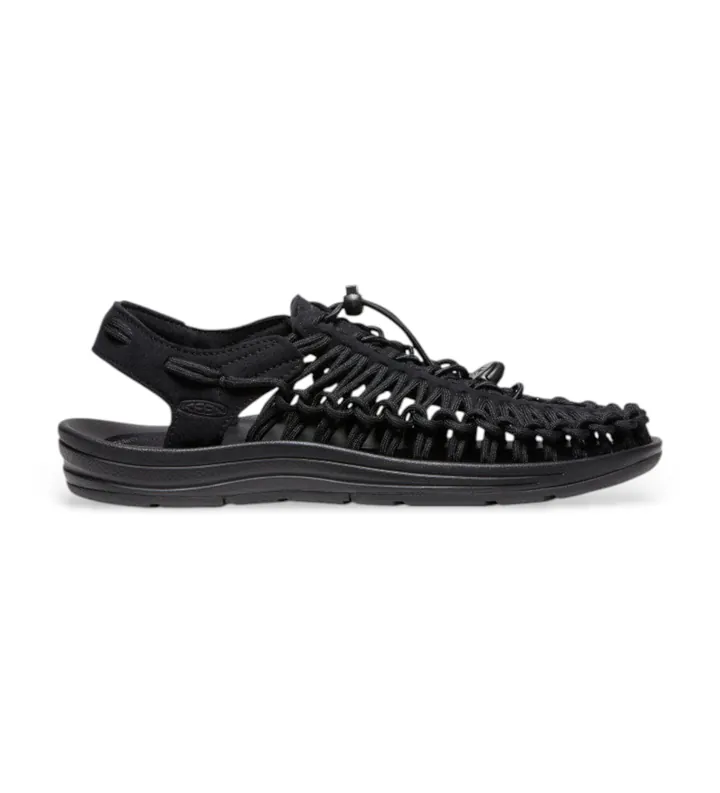Keen para mujer. 1014099 Sandalias Uneek negro (37), Plano, Cordones, Casual