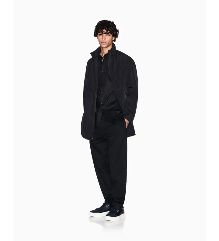 A|X Armani Exchange para hombre. XM001578AF16926UC001 Abrigo Acolchado negro (M), Casual, Poliéster