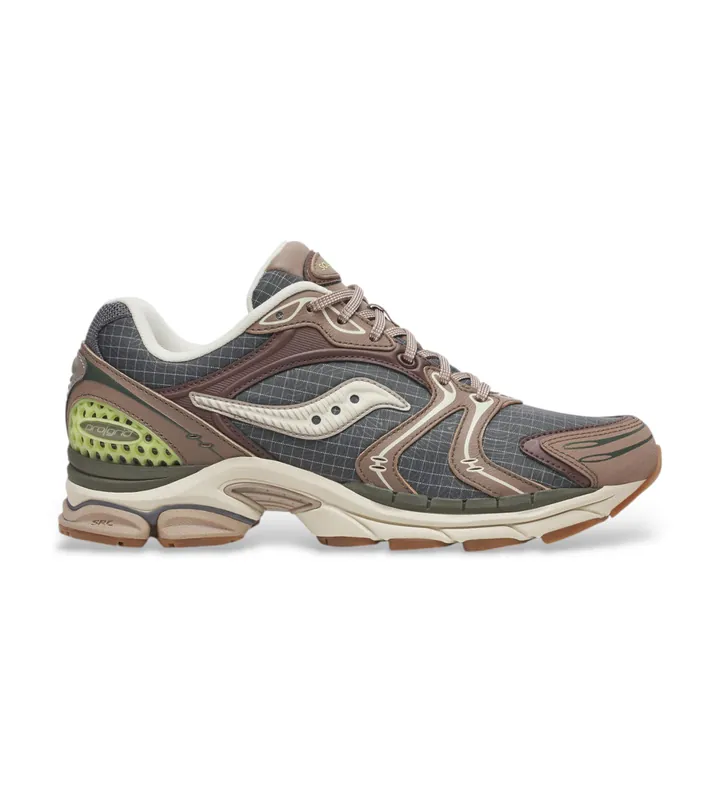 Saucony para hombre. S70937-3 Zapatillas Progrid Triumph 4 taupe (44), Plano, Cordones, Casual