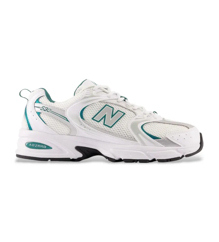 New Balance para hombre. MR530 Zapatillas MR530 blanco (41.5), Plano, Cordones, Casual