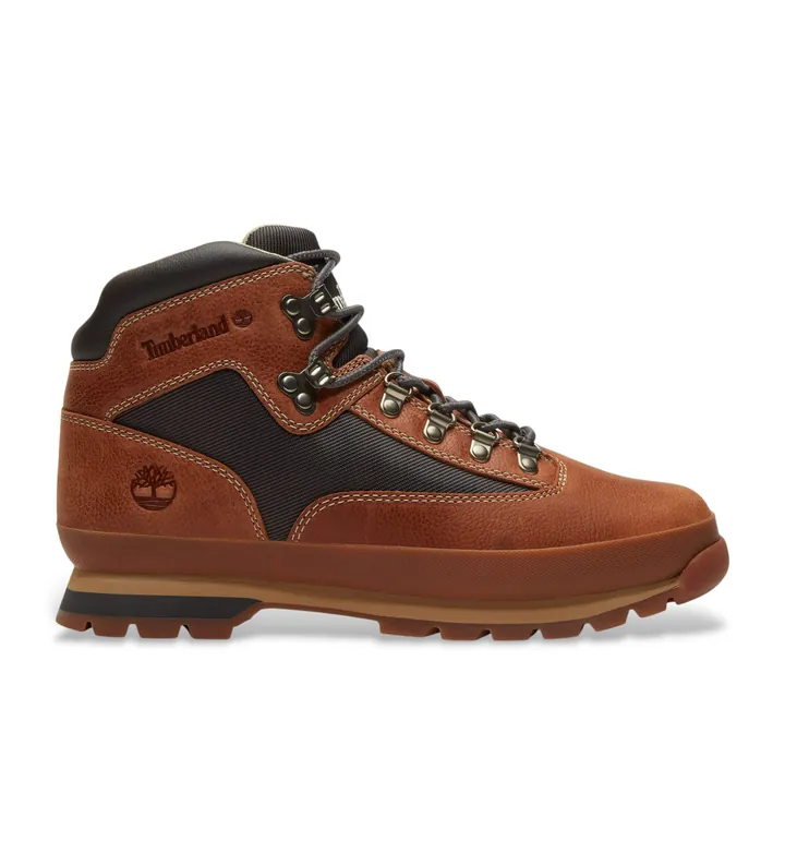 Timberland para hombre. TB0A2PUSAAD1 Botas de montaña Road Trip Hiker marrón (40), Piel, Plano, Cordones, Casual, Outdoor
