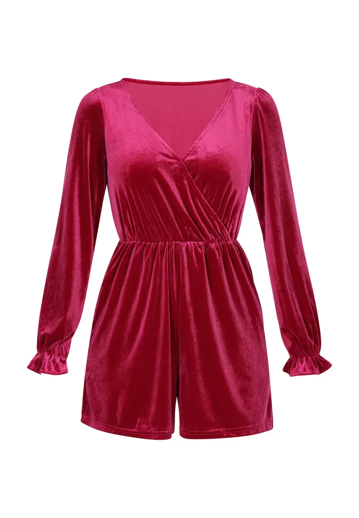 faina Jumpsuit púrpura
