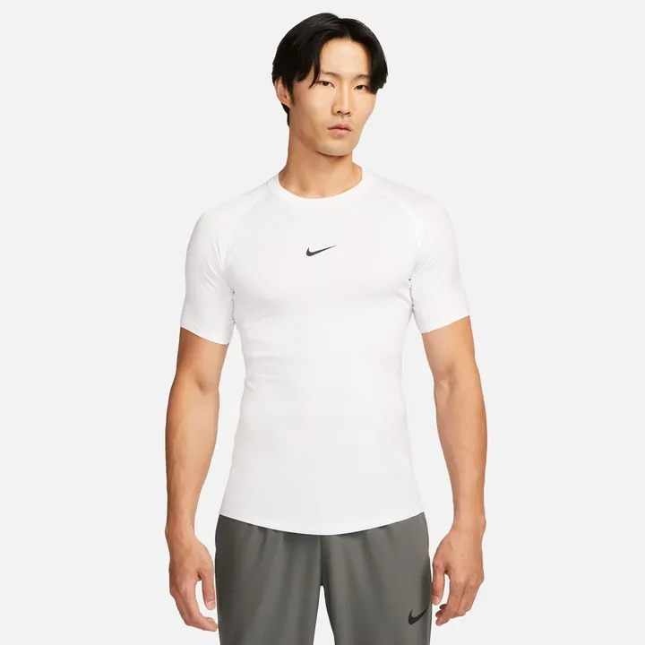 NIKE Camiseta funcional 'Pro' negro / blanco