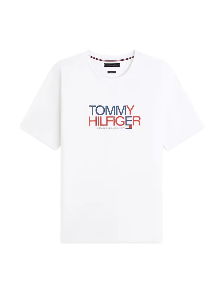 TOMMY HILFIGER Camiseta navy / rojo / blanco