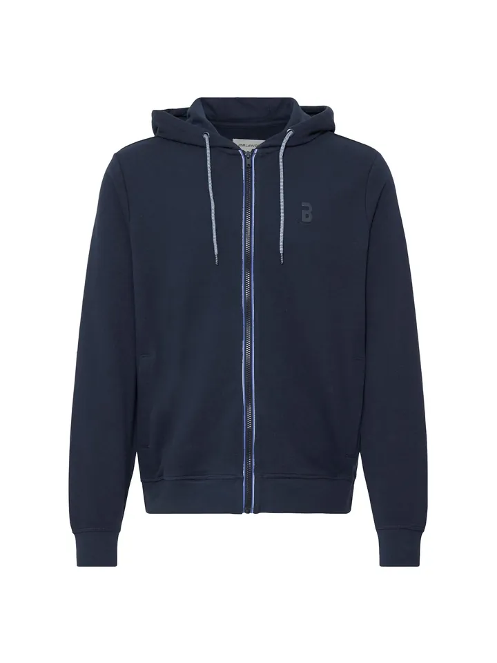BLEND Sudadera con cremallera 'BHJuma'  azul oscuro