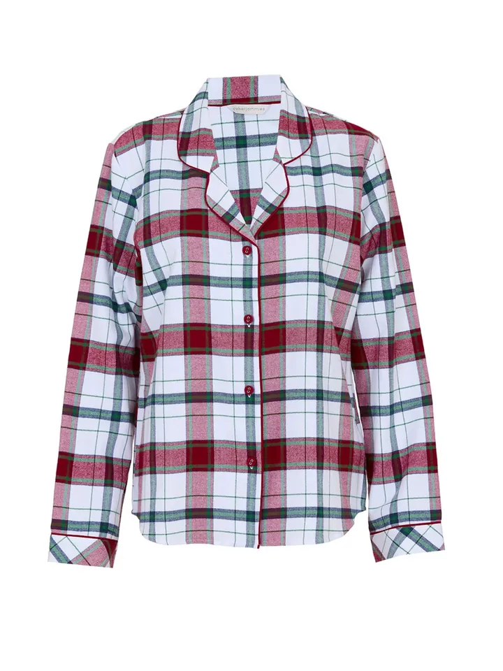 Cyberjammies Camiseta para dormir  verde / rojo / blanco