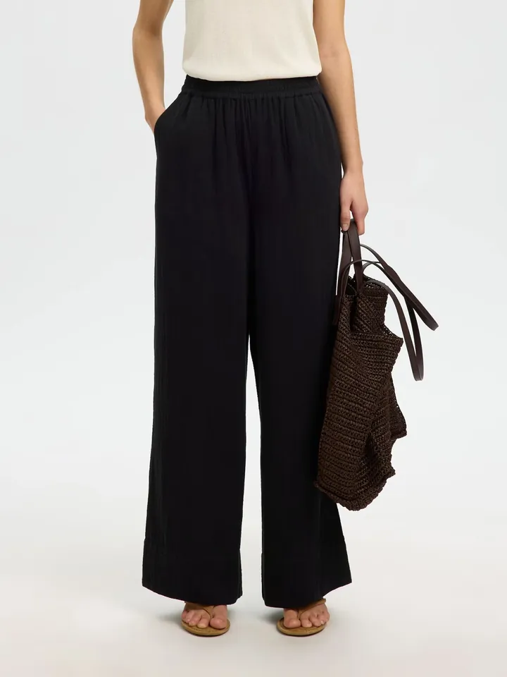 SELECTED Pantalón negro