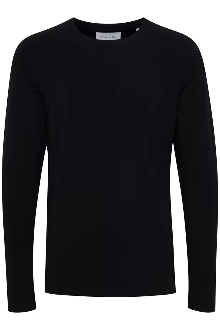 Casual Friday Camiseta 'Theo'  negro