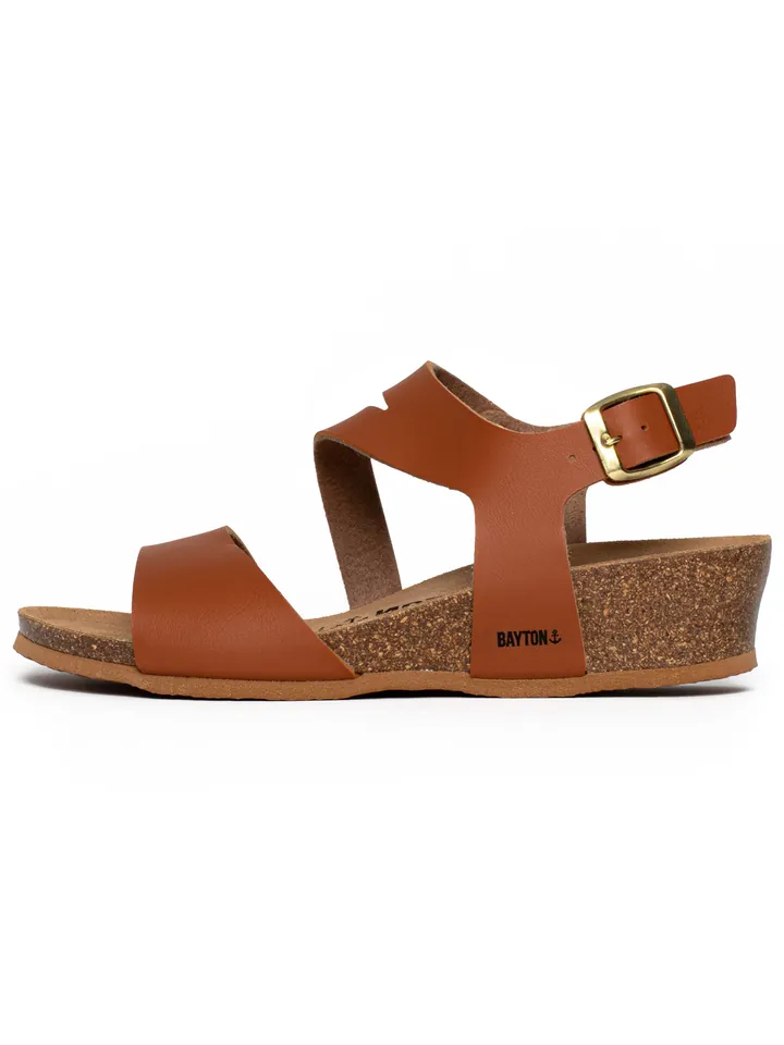 Bayton Sandalias con hebilla 'Reus' camelo / oro