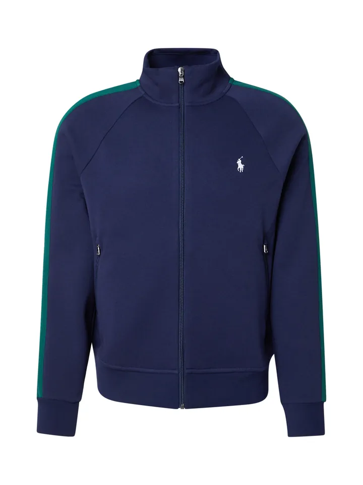 Polo Ralph Lauren Sudadera con cremallera  navy / pino / blanco