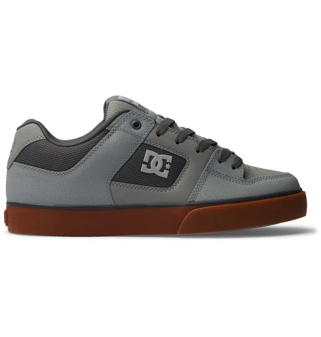 Pure - Zapatillas de piel Gris Hombre