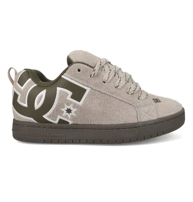 Court Graffik - Zapatillas de piel Beige Unisex