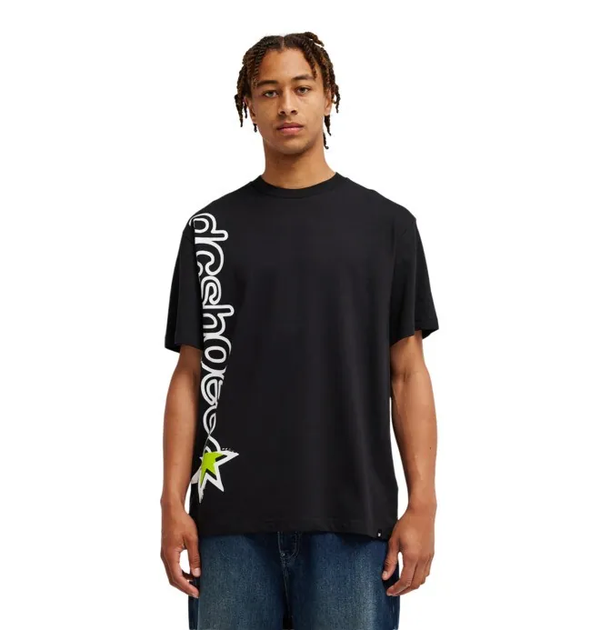 Shock Side - Camiseta de manga corta Negro Hombre