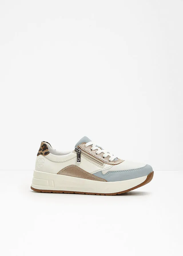 Zapatillas deportivas cómodas de Rieker en ancho cómodo con plataforma