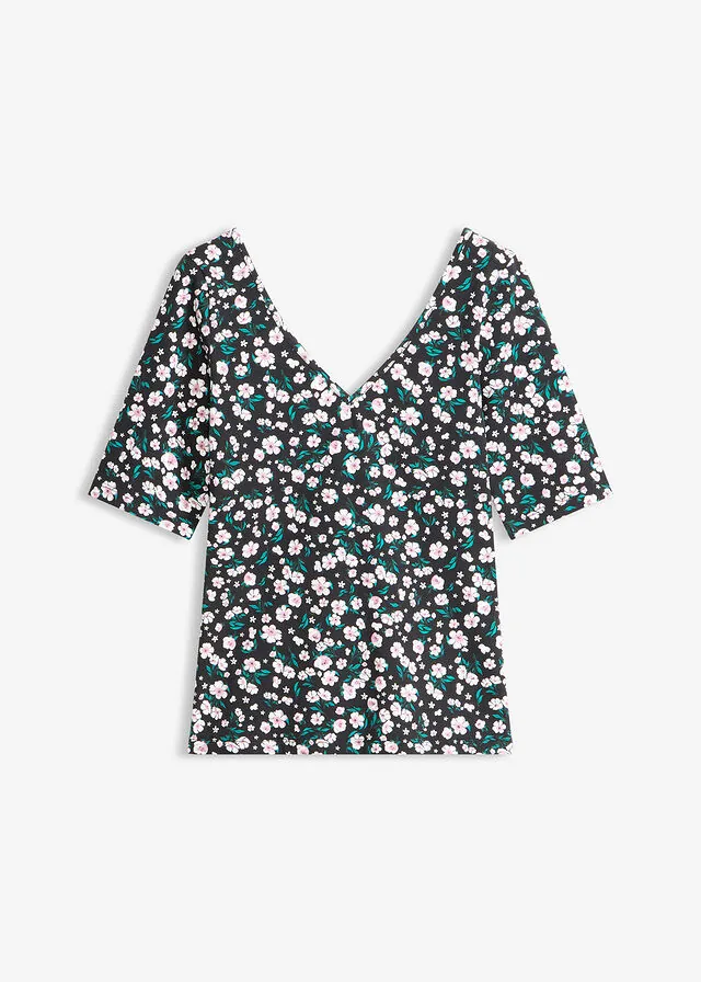 Camiseta de algodón elástico