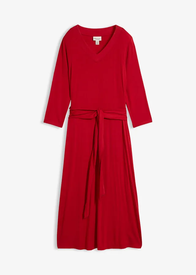 Vestido de punto de viscosa