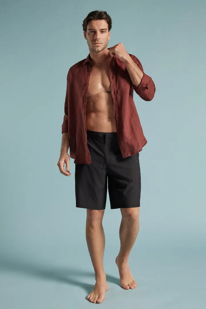 Intimissimi Shorts de Baño Técnicos Hombre Azul Tamaño L