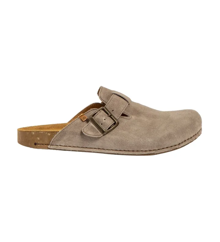 El Naturalista unisex. 257961220005_020 Zuecos de Piel N5796 Balance gris (36), 1 a 3cm, Hebilla, Casual