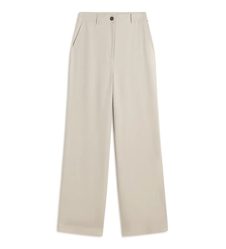 ECOALF para mujer. MCWGAPASABIN0421S24-241 Pantalón Sabine beige (40), Casual, Lyocell