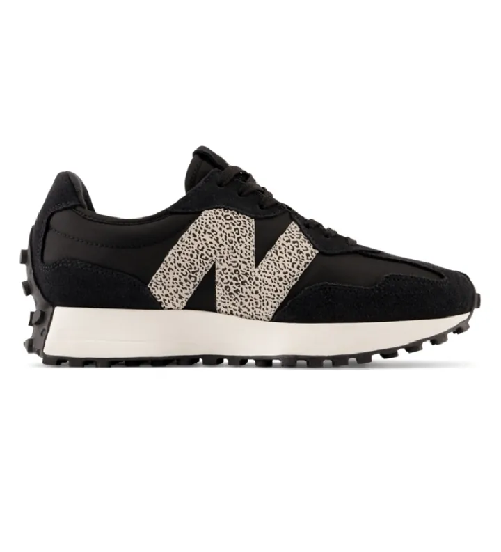 New Balance para mujer. WS327V1 Zapatillas 327 negro (36.5), Plano, Cordones, Casual, Deportivo