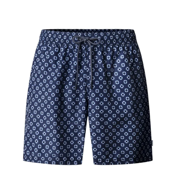 Hackett London para hombre. HMB100053 Bañador Ring Buoy marino (L), Beachwear, Poliéster