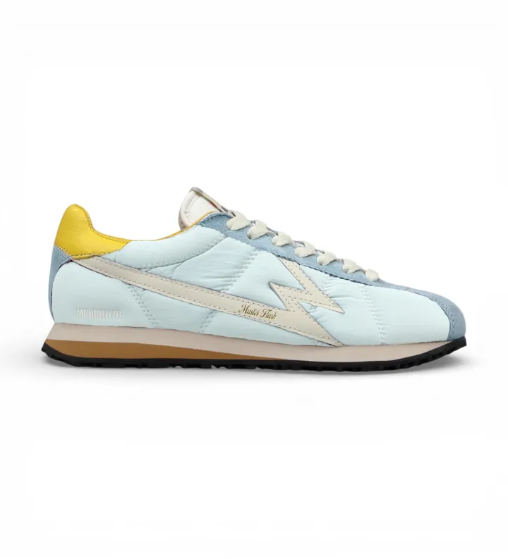 MOA Concept para mujer. FL220 Zapatillas Flash azul (36), Plano, Cordones, Casual