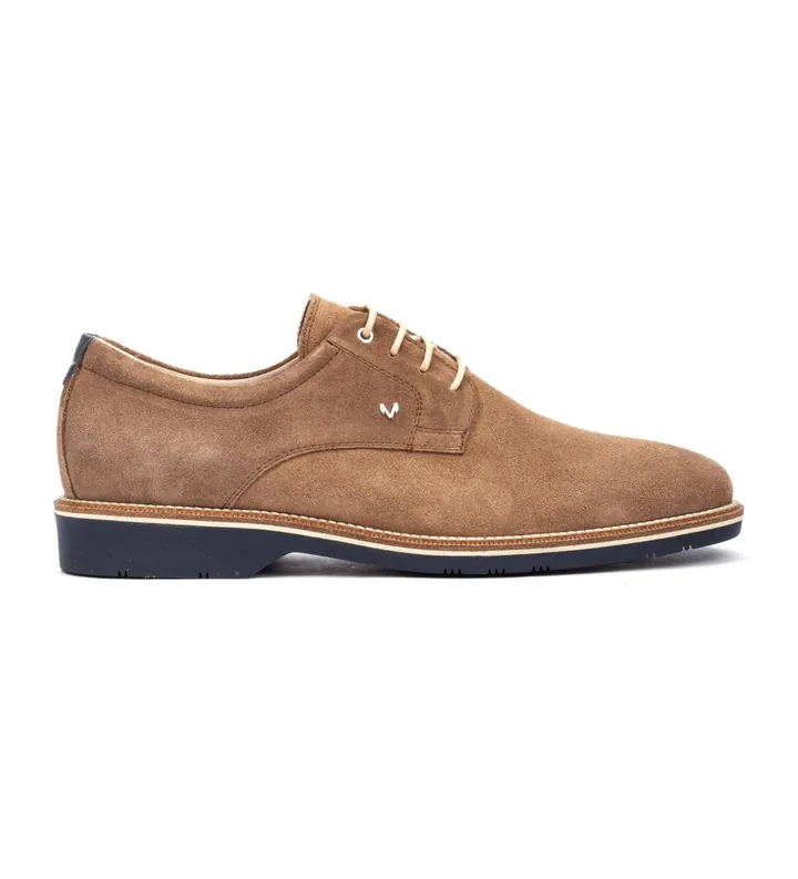 Martinelli para hombre. 1689-2889W Zapatos de piel Watford marrón (42), Plano, Ante, Cordones, Casual