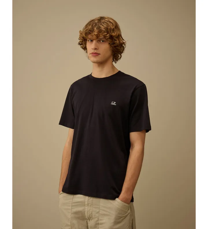C.P. Company para hombre. RCCMTS725A005100W Camiseta Goggle marino (L), Casual, Algodón, Manga corta