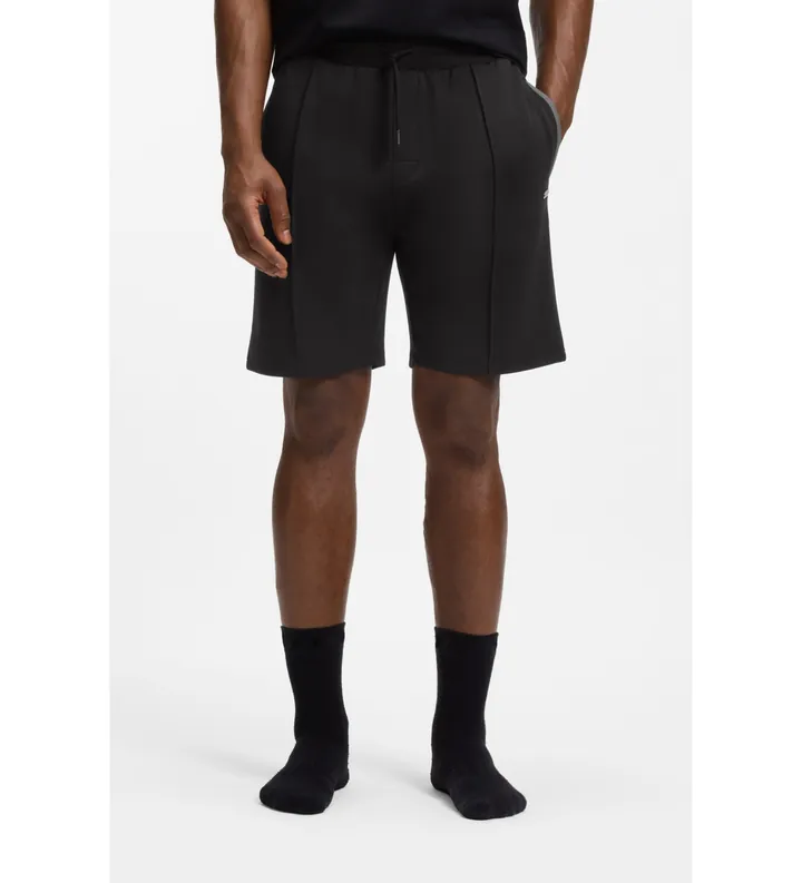 BOSS para hombre. 50561490 Shorts Sense negros (L), Casual, Algodón