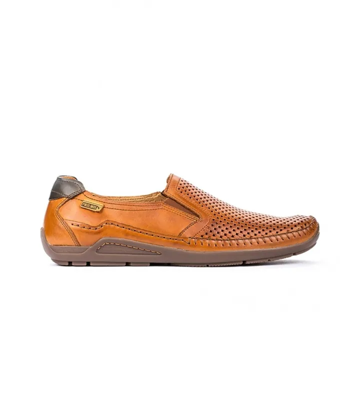 Pikolinos para hombre. 06H-3126 Zapatos de piel Azores 06H marrón (40), Ninguno, Casual