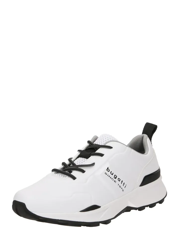 bugatti Zapatillas deportivas bajas negro / blanco