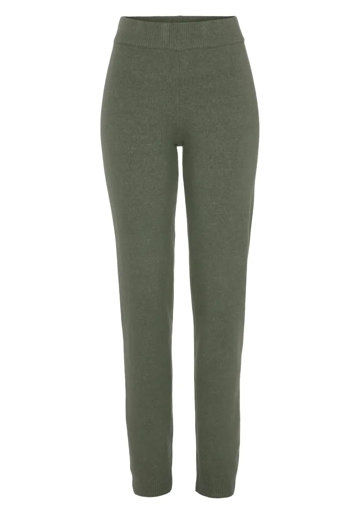 LASCANA Pantalón verde / verde oscuro