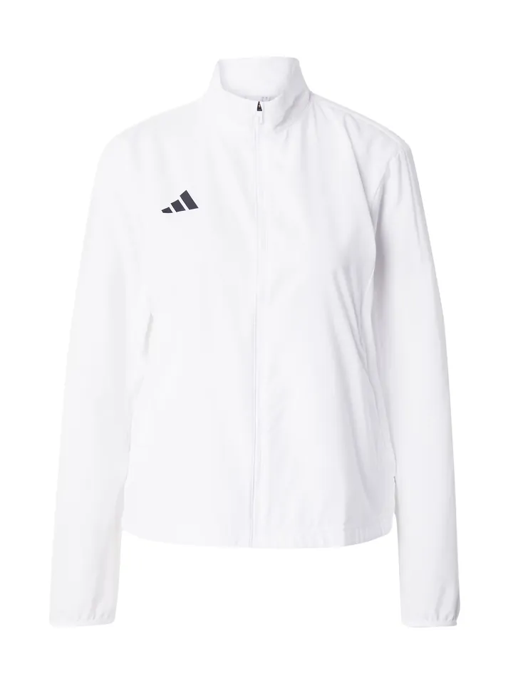 ADIDAS PERFORMANCE Chaqueta deportiva 'Adizero Essentials' negro / blanco